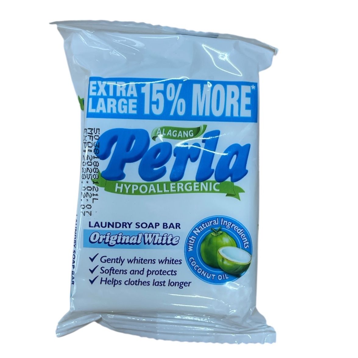 Perla Laundry Bar Soap 110g White