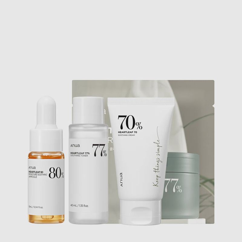 ANUA Soothing Trial Kit (4 Items)