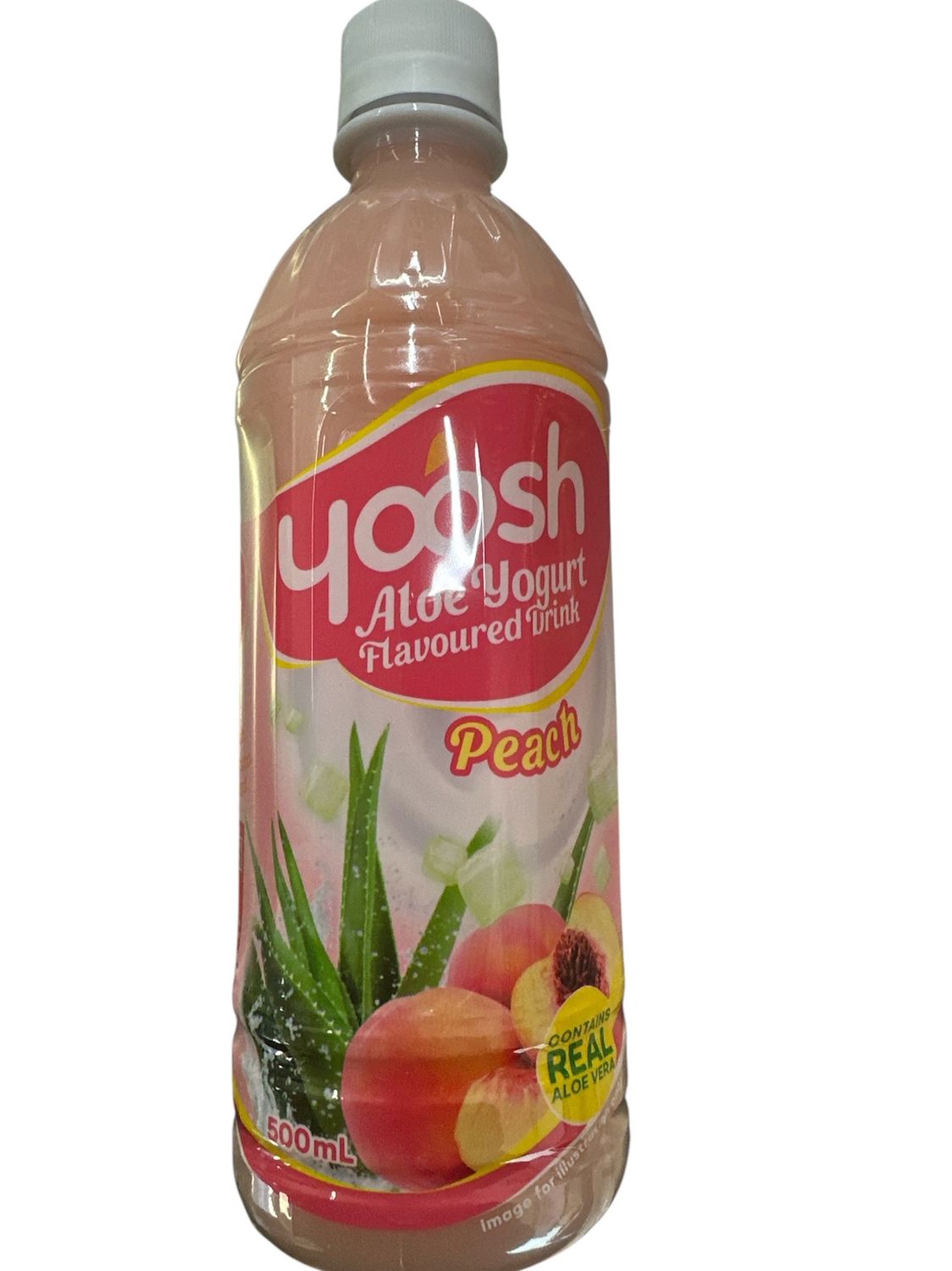Yoosh Aloe Yoghurt Drnk Peach 500ml