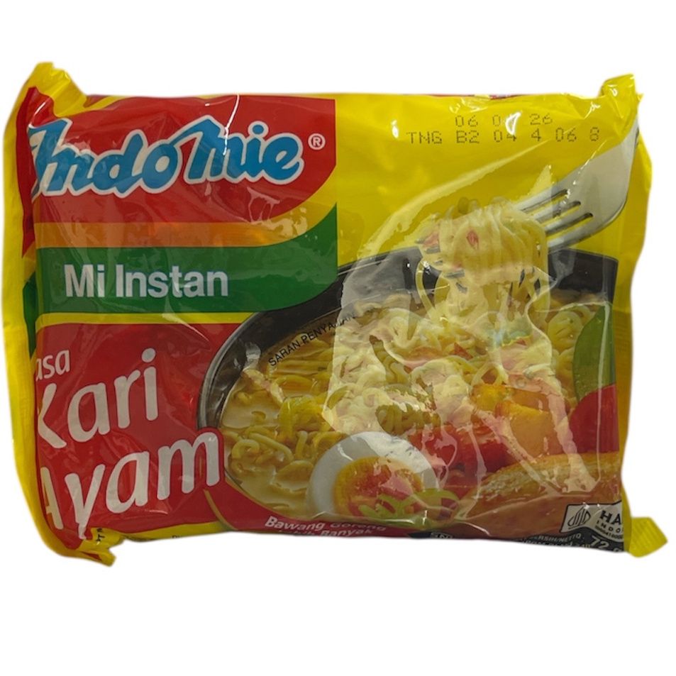 Indomie Curry Chicken Noodle 72g Kari Ayam