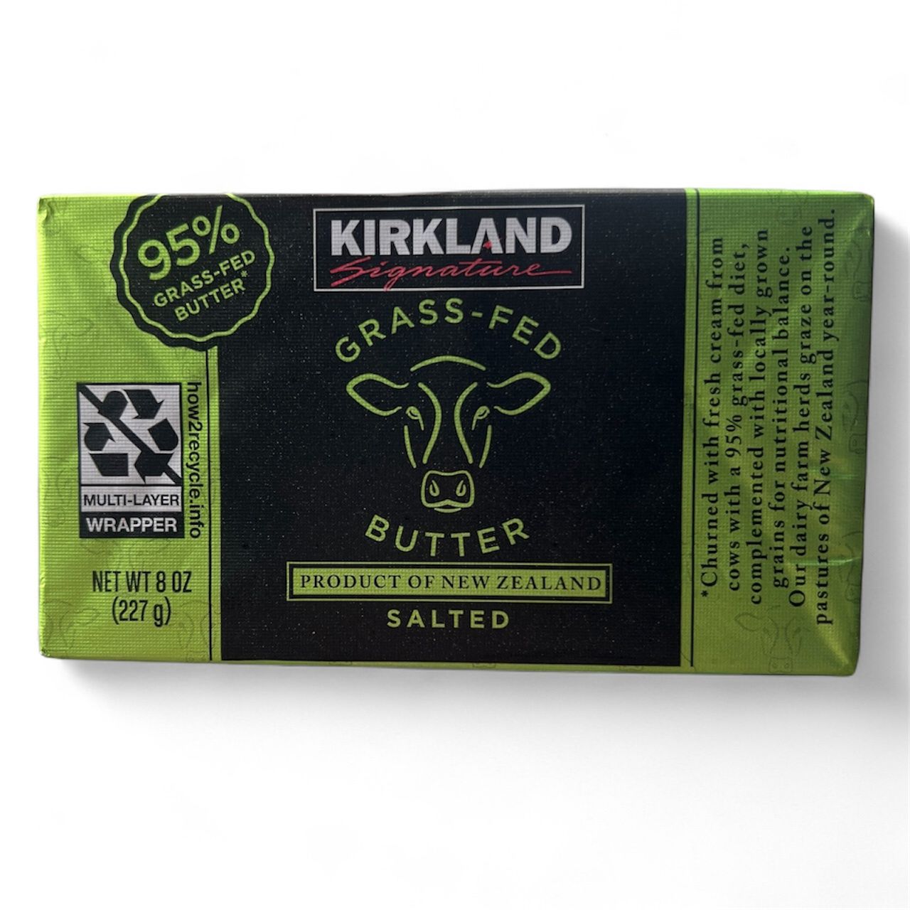 Kirkland Grass-Fed Salted Butter 227g