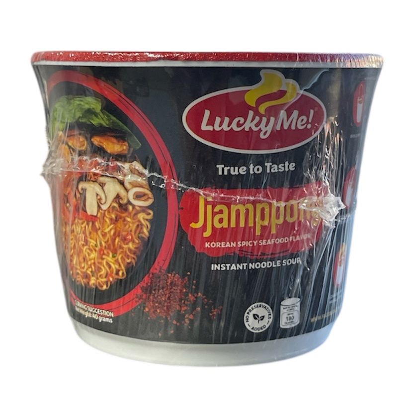 Lucky Me Jjamppong Korean Spicy Cup Noodle 40g