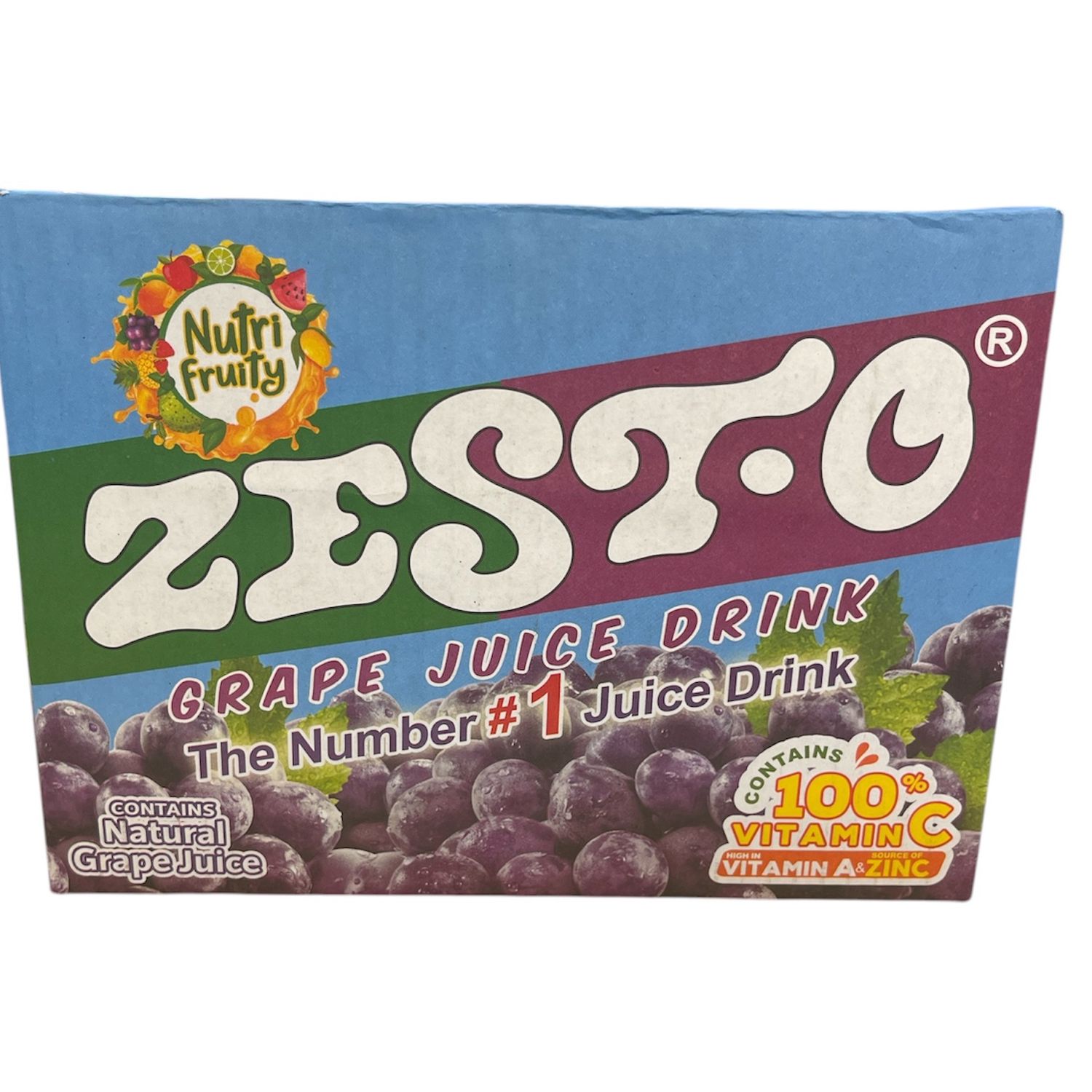 Zest-O Grape Juice 200ml 10's
