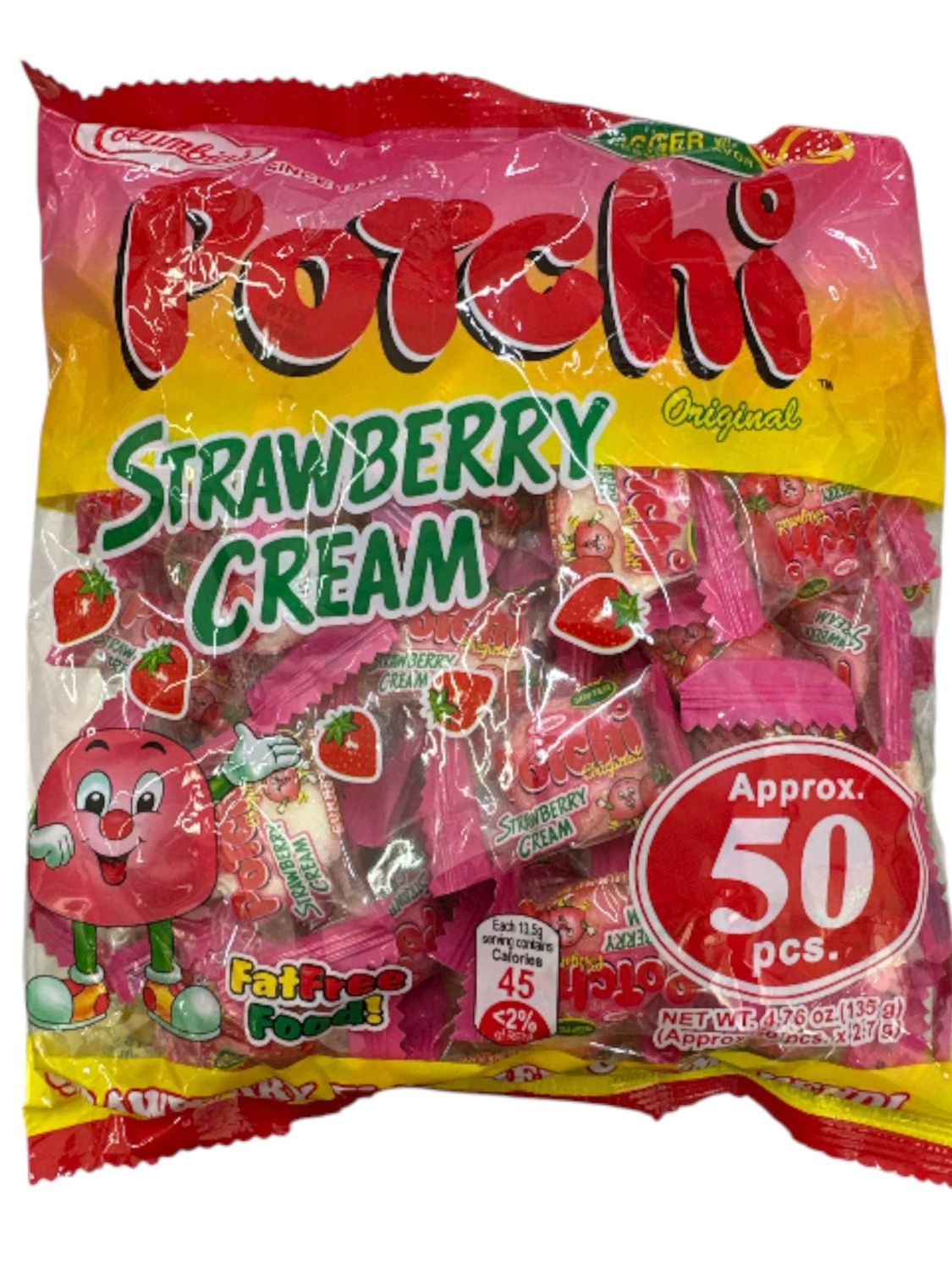 Potchi Strawberry Cream  135g