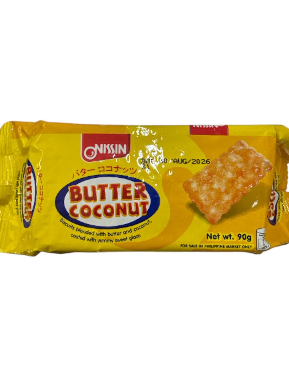 Monde Nissin Butter Coconut Slug Pack 90g