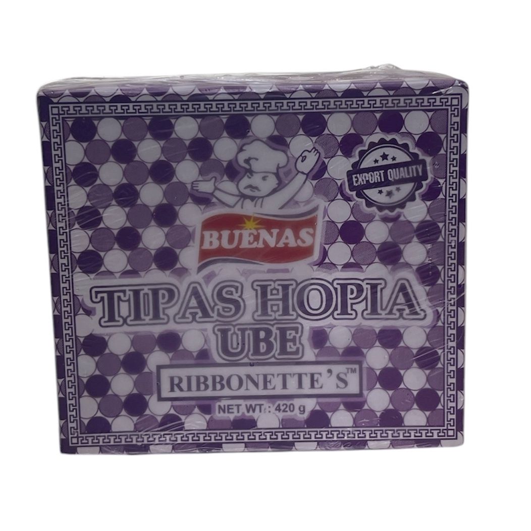 Buenas Ribonette's Tipas Hopia Ube 420g