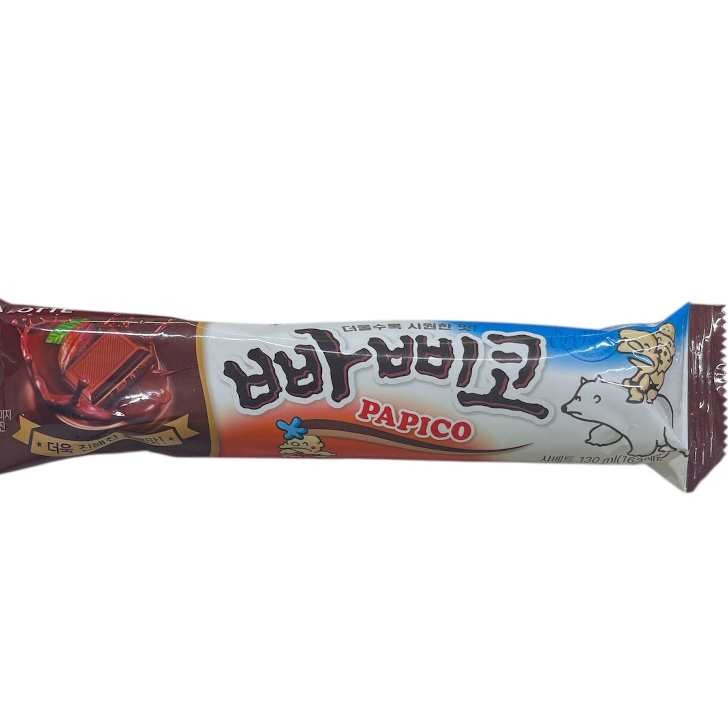 Lotte Papico Ice Tube (Choco) 130ml