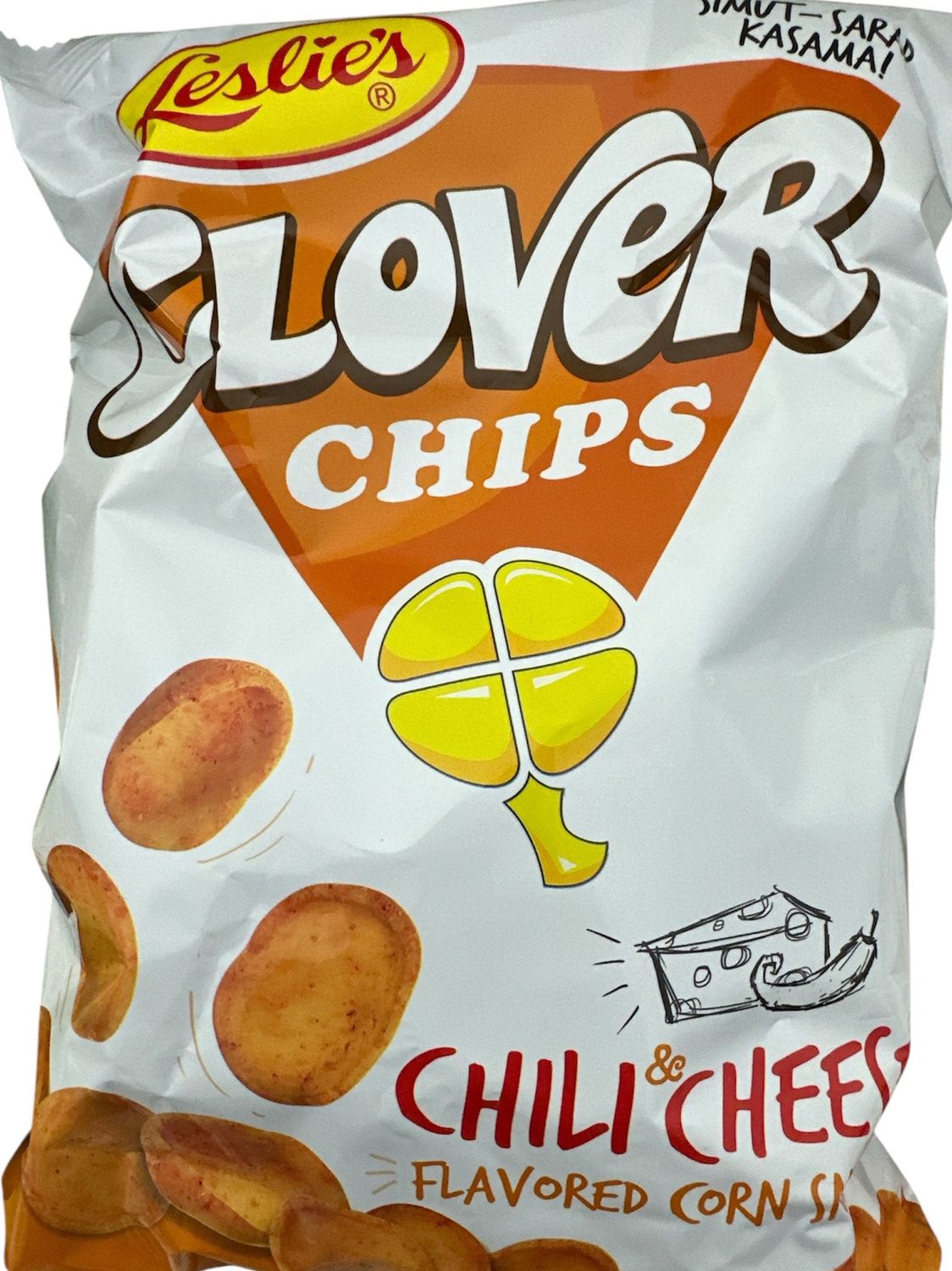 Leslie's Clover Chips- Chili &amp; Cheese 145g