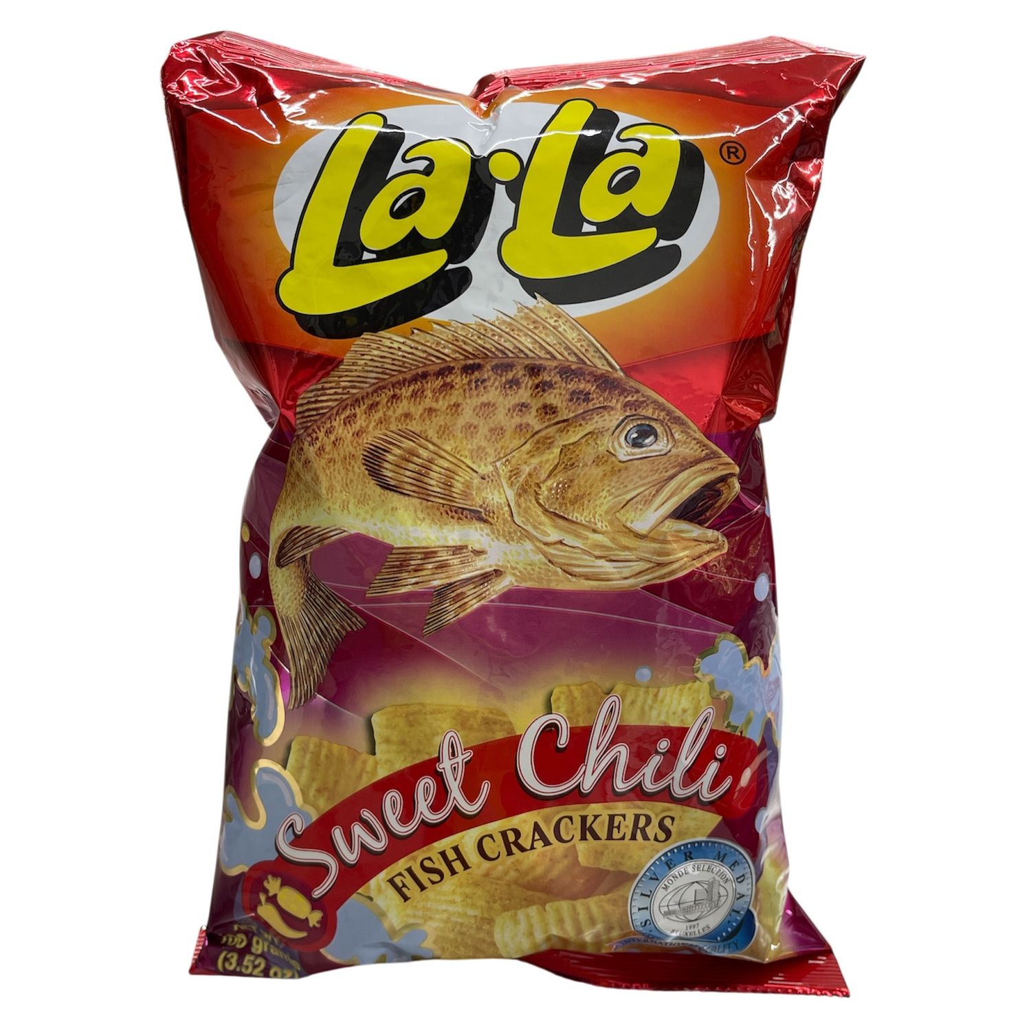 Lala Fish Crackers Sweet Chili 100g