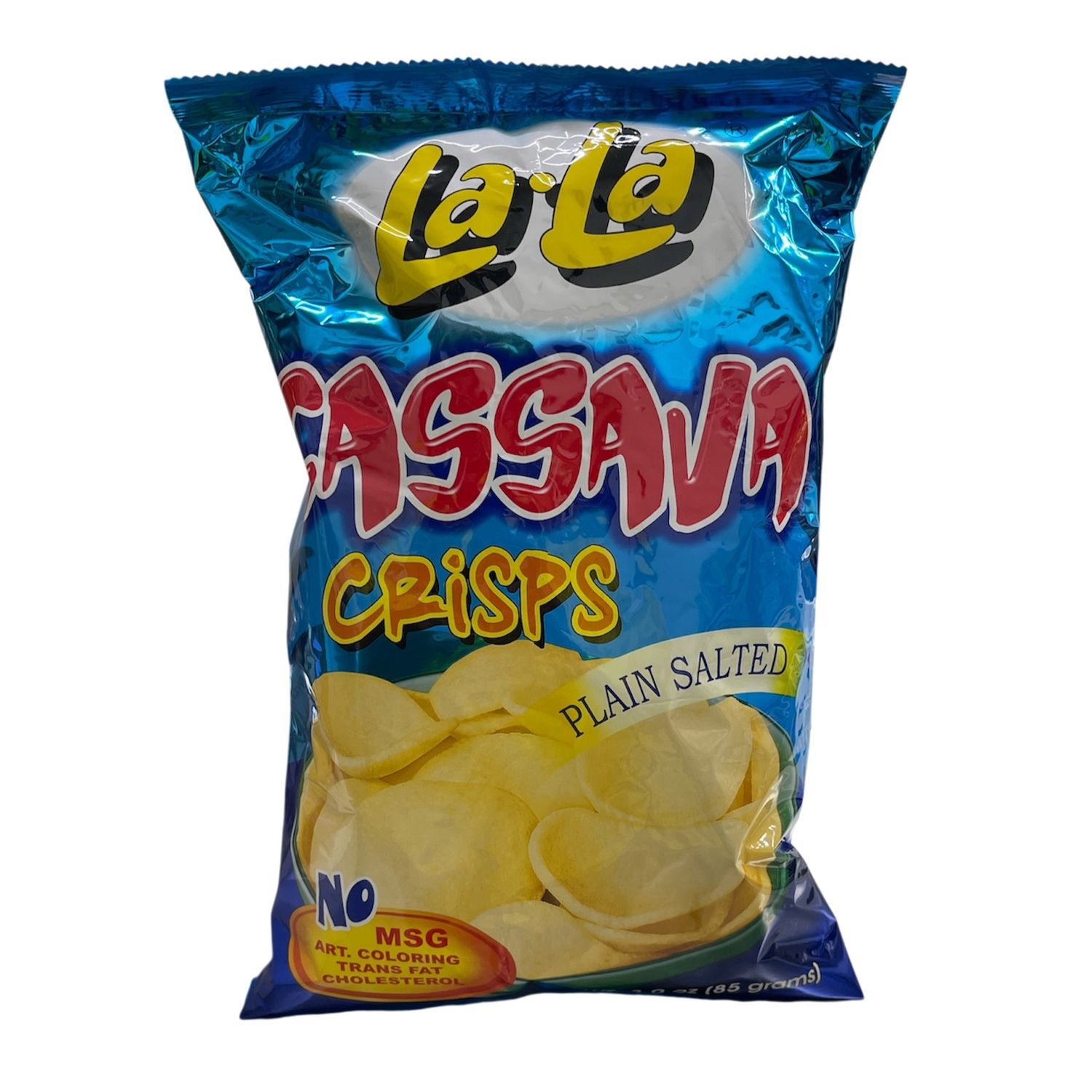 Lala Cassava Crisps, Plain Salted 85g
