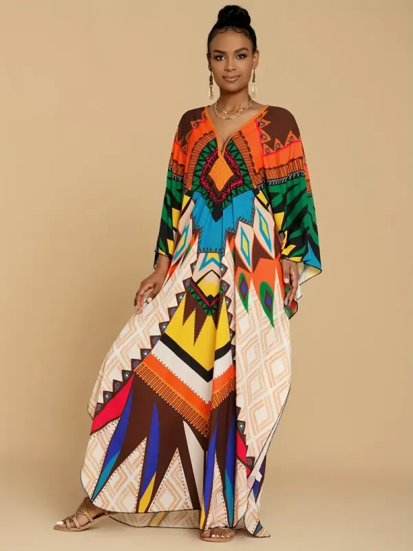 Casual Home Vacation Beach Cover Up Dress