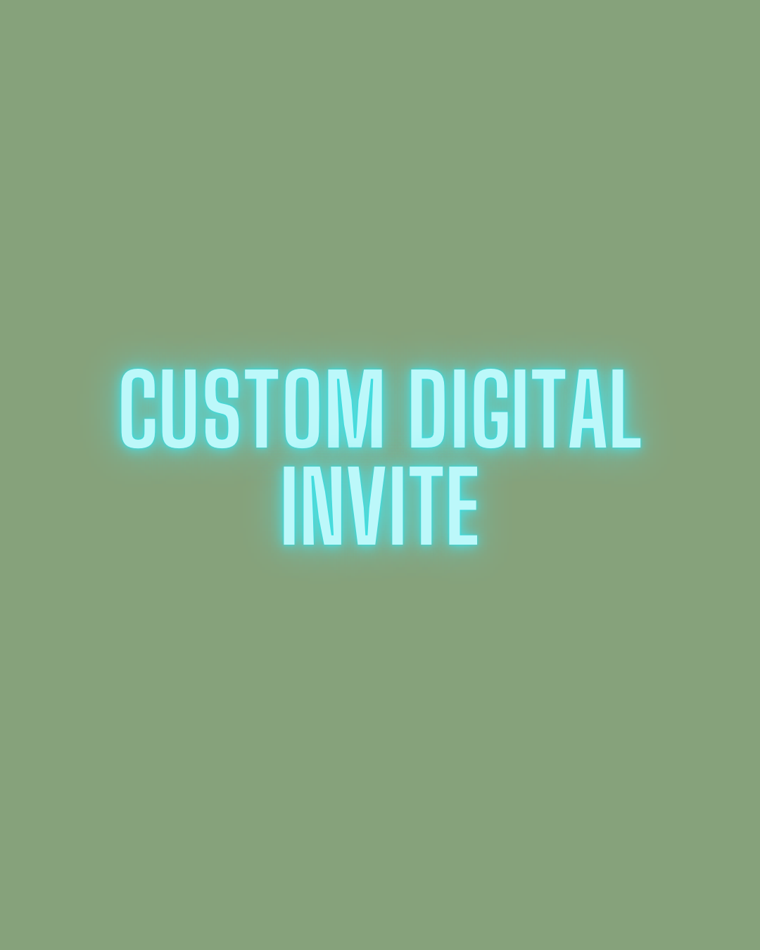 custom digital invite