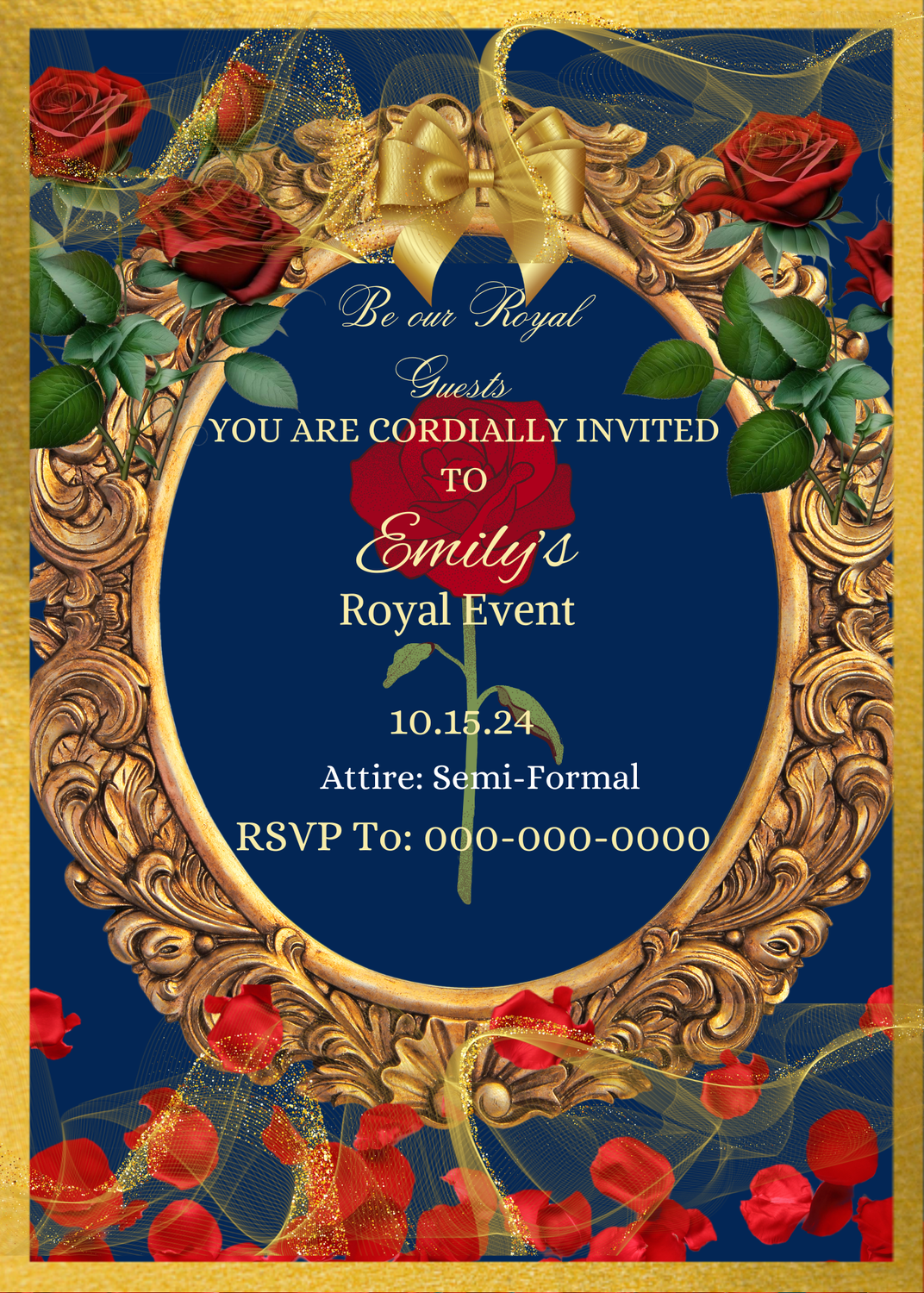 Royal Guests Digital Invite