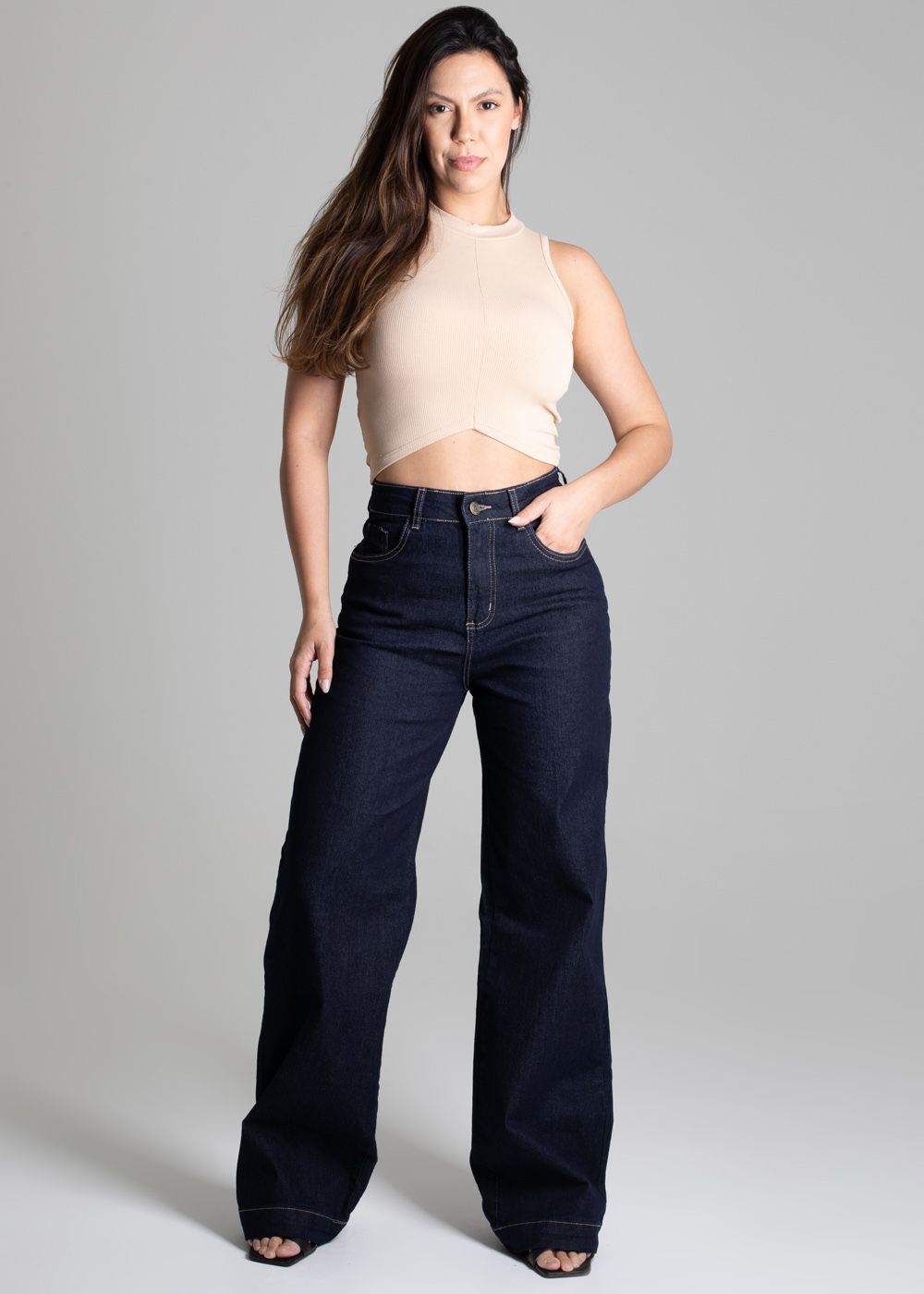 Sawary Wide Leg Jeans