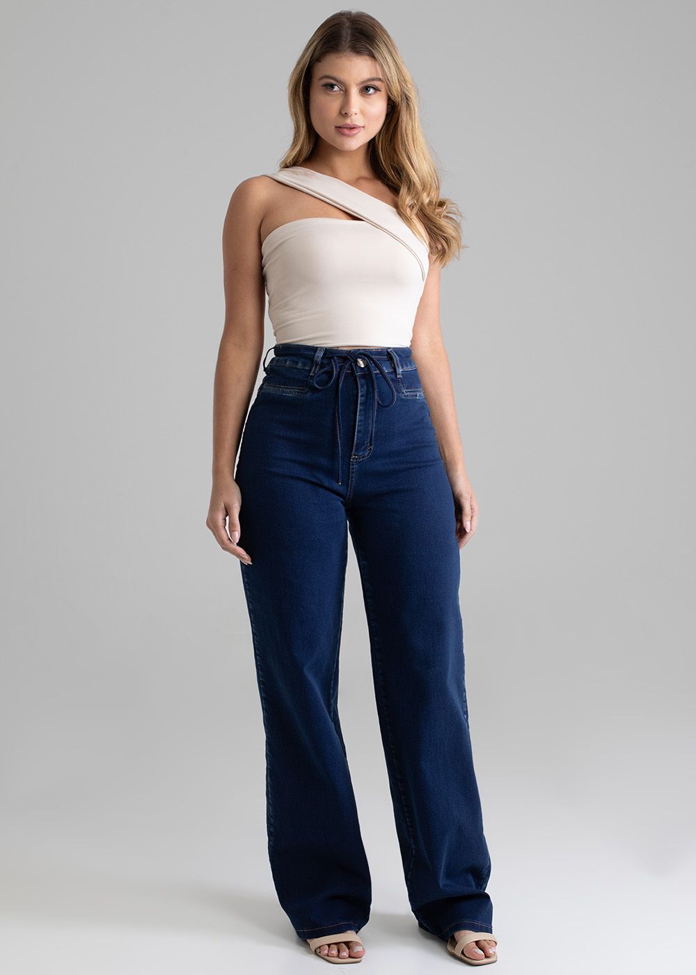 Sawary Wide Leg Jeans