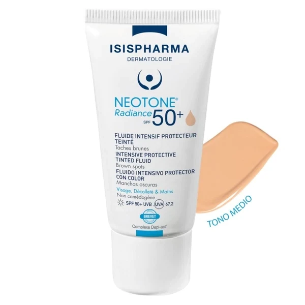 ISISPHARMA, Neotone Prevent SPF 50+ Mineral Tono Medio