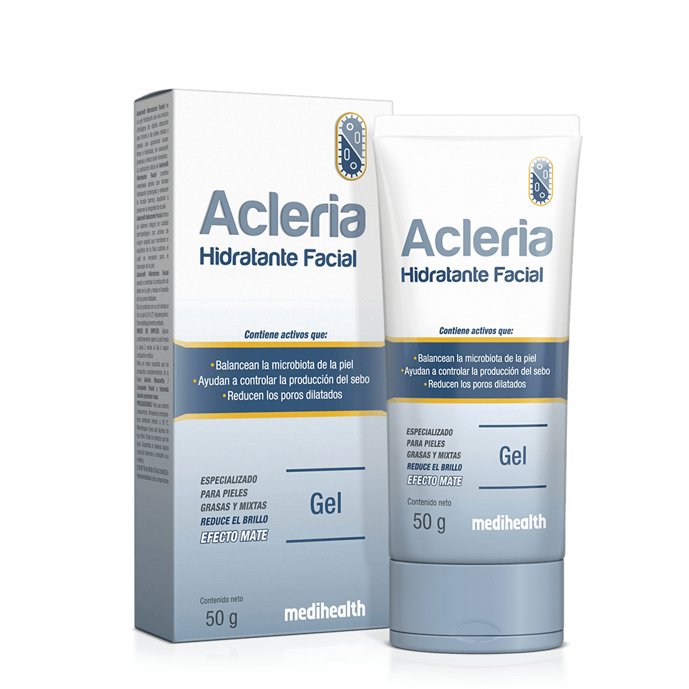 ACLERIA, Gel Hidratante Facial 50g