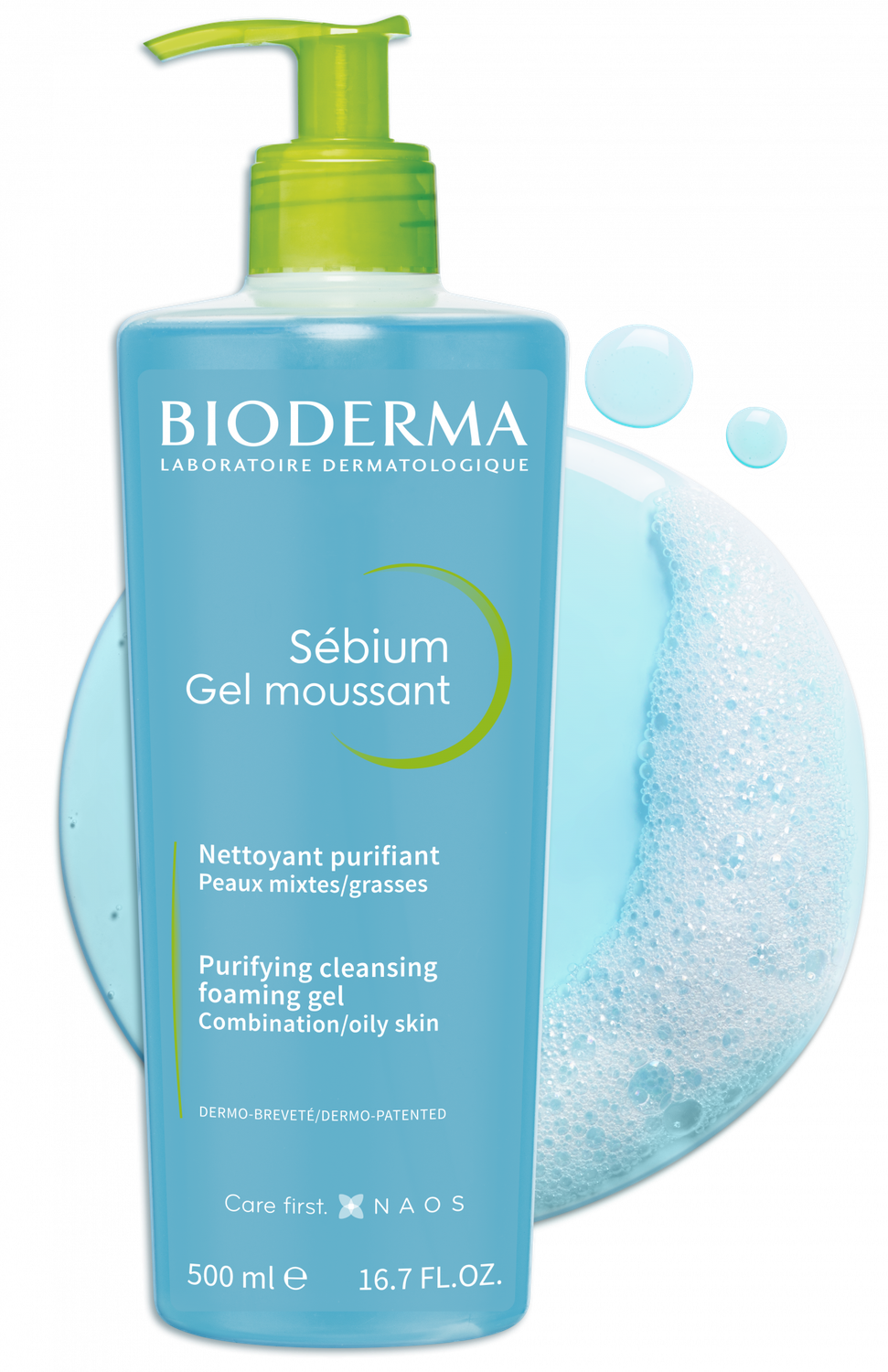 BIODERMA, Sebium Gel Moussant 500ml