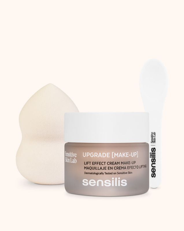 ​Sensilis, Upgrade [Make-Up] Base de Maquillaje & Tratamiento lifting. Tono 04 Péche Rose