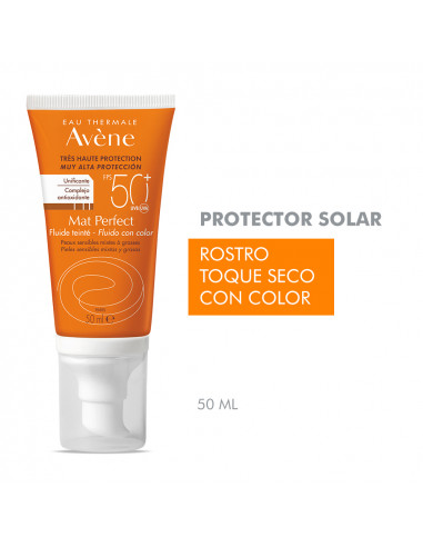 AVENE SOLAR COLOR MAT PERFECT 50 ML