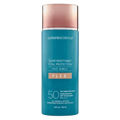 COLORESCIENCE, Sunforgettable® Total Protection ™ Face Shield Flex FPS 50- Fair
