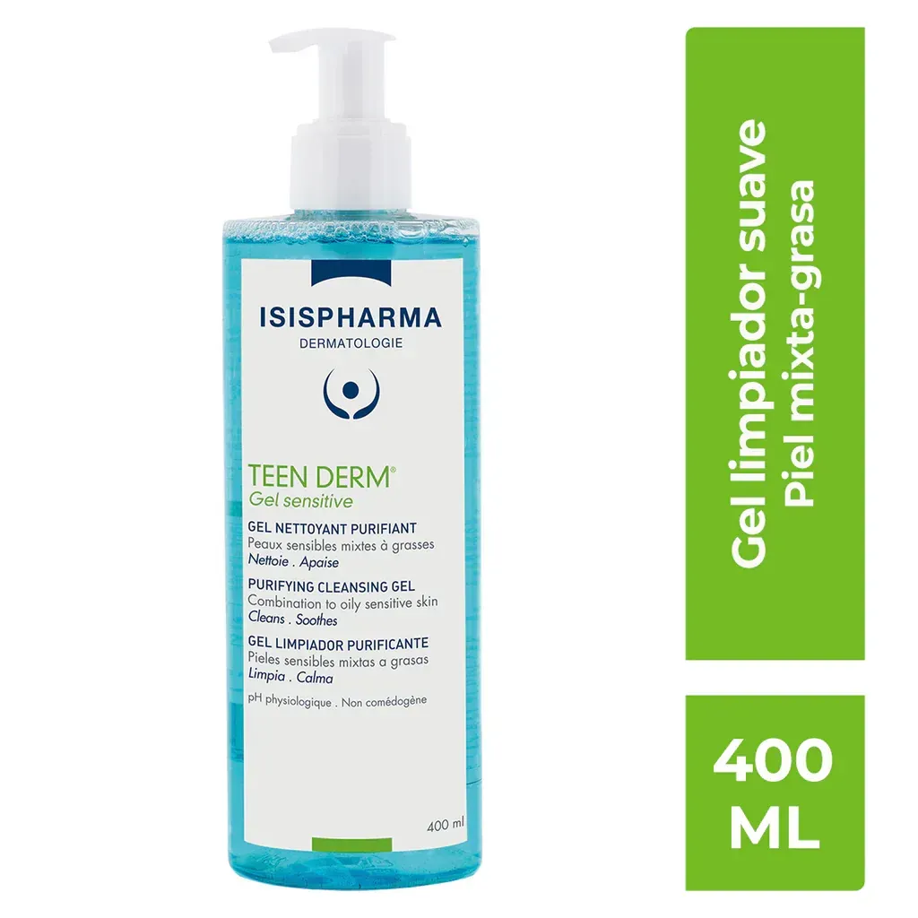 ISISPHARMA,  TEEN DERM Gel Sensitive 400ML