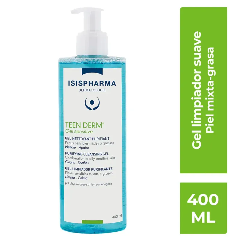 ISISPHARMA,  TEEN DERM Gel Sensitive 400ML