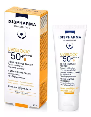 Isispharma Uveblock SPF+ Minerale Teinte 40ml