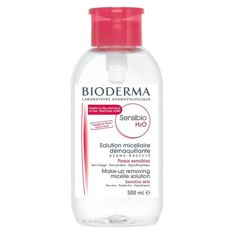 BIODERMA, Sensibio H20 Pompe Inversee 500ml