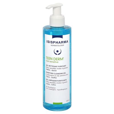 ISISPHARMA, Teen Derm Gel Sensitive 250ml