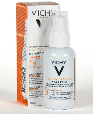 VICHY CAPITAL SOLEIL UV AGE DAILYSPF50 TINTED LIGHT 40 ML