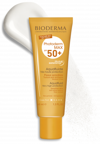 BIODERMA, Photoderm Max Aquafluide Sin Color SPF 50 40ml