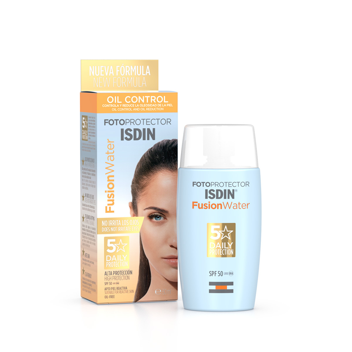 ISDIN FOTOPROTECTOR FUSION WATER SPF50 50ML
