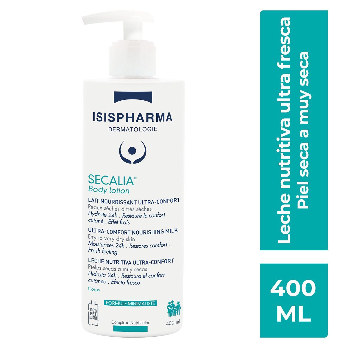 ISISPHARMA, SECALIA Body Lotion, 400ML