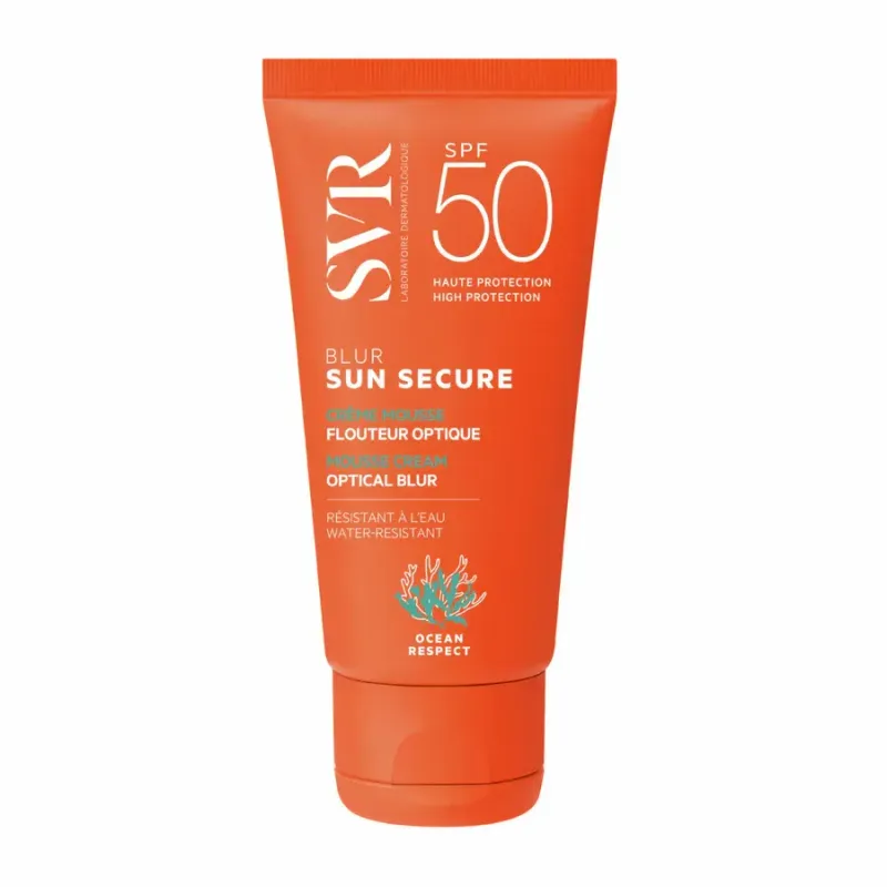 SVR, SUN SECURE |, Protección solar Blur SPF50+