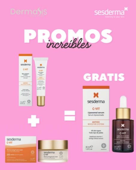 Pack C-Vit → C-Vit Crema 50ML + Contorno de ojos 15ML REGALIA C-Vit Serum 30ML