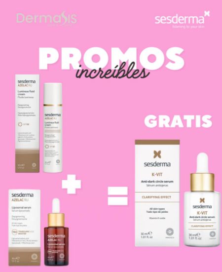 Pack Azelac → Azelac Serum 30ML + Fluido Luminoso 50ML REGALIA K-Vit Serum 30ML