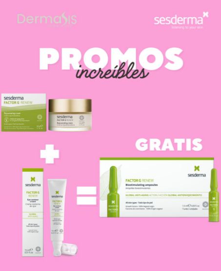 Pack Factor G → Factor G Contorno 15ML + Factor G Crema 50ML REGALIA Ampollas Factor G 7Amp Pack Factor G → Factor G Contorno 15ML + Factor G Crema 50ML REGALIA Ampollas Factor G 7Amp