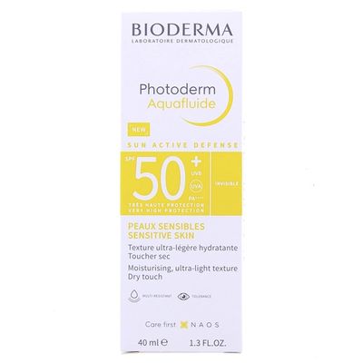 BIODERMA, Photoderm Aquafluide Sin Color SPF 50 40ml BIODERMA, Photoderm Aquafluide Sin Color SPF 50 40ml