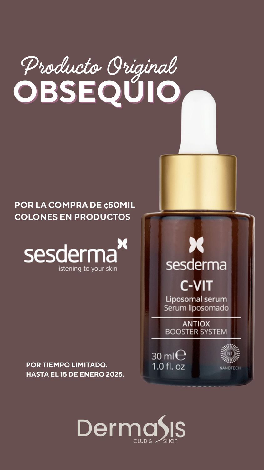 OBSEQUIO C-VIT SERUM SESDERMA