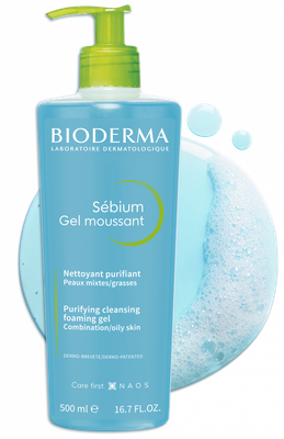 BIODERMA, Sebium Gel Moussant 500ml BIODERMA, Sebium Gel Moussant 500ml