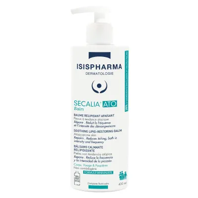 ISISPHARMA secalia ato balm, bálsamo calmante para piel atópica 400ml. ISISPHARMA secalia ato balm, bálsamo calmante para piel atópica 400ml.