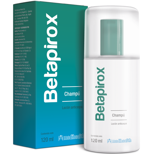 MEDIHEALTH BETAPIROX CHAMPU X 120ML