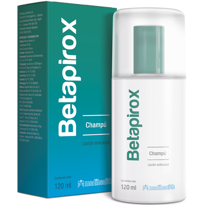 MEDIHEALTH BETAPIROX CHAMPU X 120ML MEDIHEALTH BETAPIROX CHAMPU X 120ML