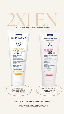 2x1 Isispharma Uveblock SPF50+ Minerale Crema 40ml 2x1 Isispharma Uveblock SPF50+ Minerale Crema 40ml