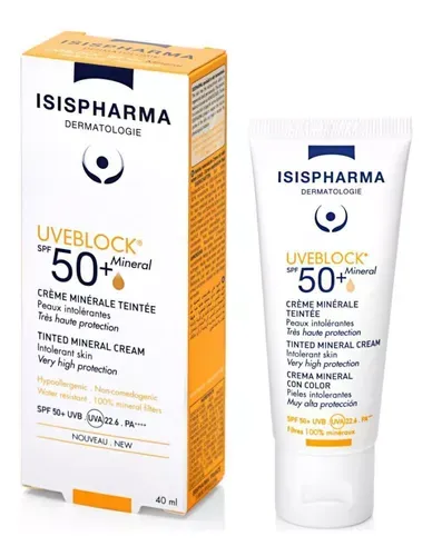 Isispharma Uveblock SPF+ Minerale Teinte 40ml Isispharma Uveblock SPF+ Minerale Teinte 40ml