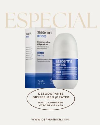 SESDERMA DRYSES DESODORANTE HOMBRE 75ML SESDERMA DRYSES DESODORANTE HOMBRE 75ML
