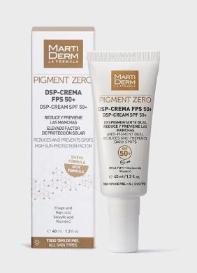 MARTIDERM BLOQUEADOR DESPIGMENTANTE  PIGMENT ZERO FPS50+ 40ML