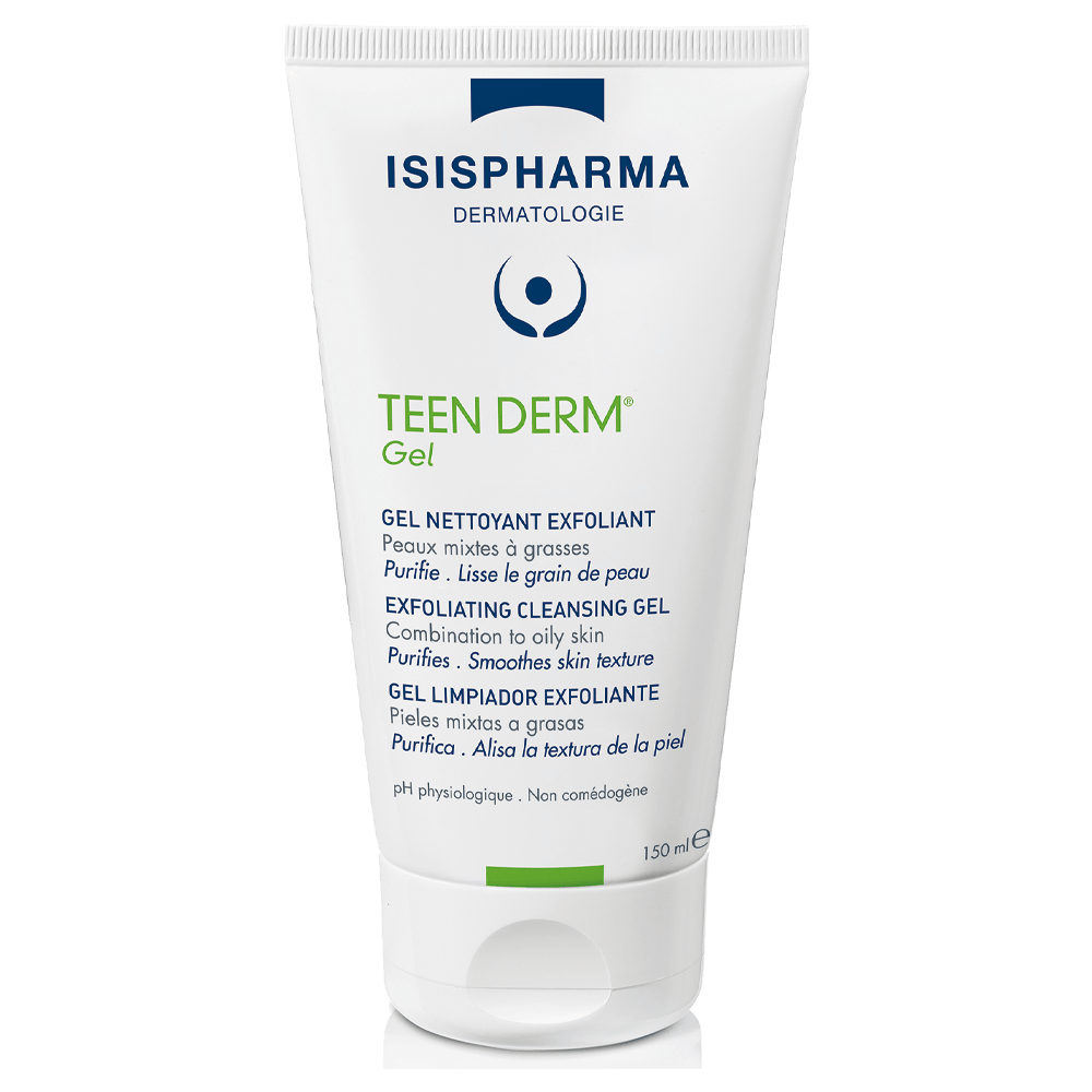 ISISPHARMA Teen Derm Gel Exfoliante limpiador 150ml