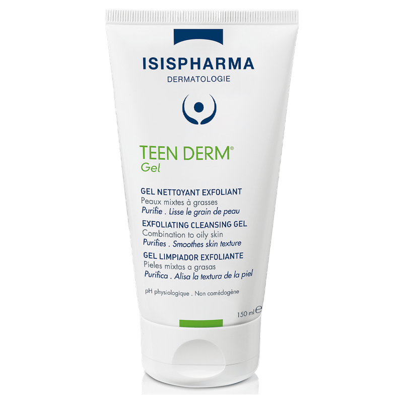 ISISPHARMA Teen Derm Gel Exfoliante limpiador 150ml